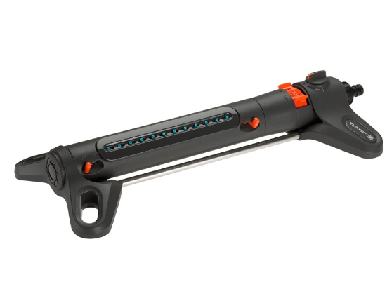 "GARDENA" 德國搖擺式灑水器S(可調範圍/水量)(灑水寬度:3-10m)(射程:3-15m,9-150㎡)(4個/盒)-[18710]