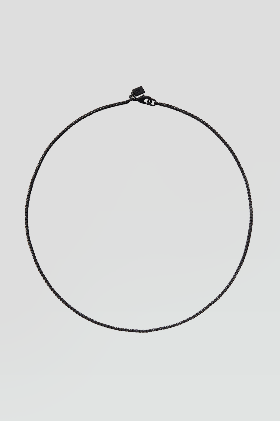Crystal Haze｜PLASTALINA CHAIN 黑色鏈條狀項鍊