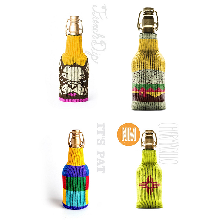 Freaker USA 瓶.壺個性時尚杯套 黃色系