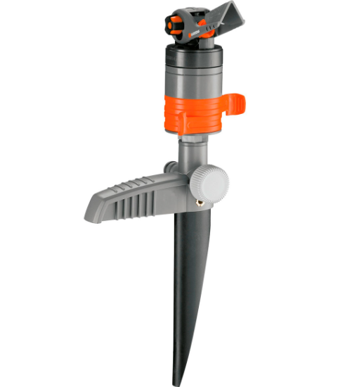 "GARDENA" 德國豪華款插地式/20°-360°脈衝式灑水器(射程:5-12m,75-450㎡)(5個/盒)-[8144]