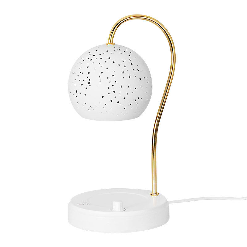 les nez 星夜 香氛融蠟燈（白/黑）