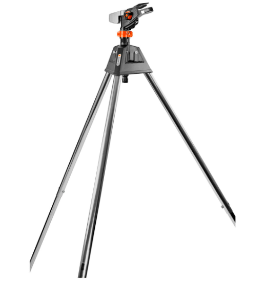 "GARDENA" 德國合金款25°-360°脈衝式噴頭(帶三腳架)(射程:5-12.5m,75-490㎡)(2個/盒)-[8138]