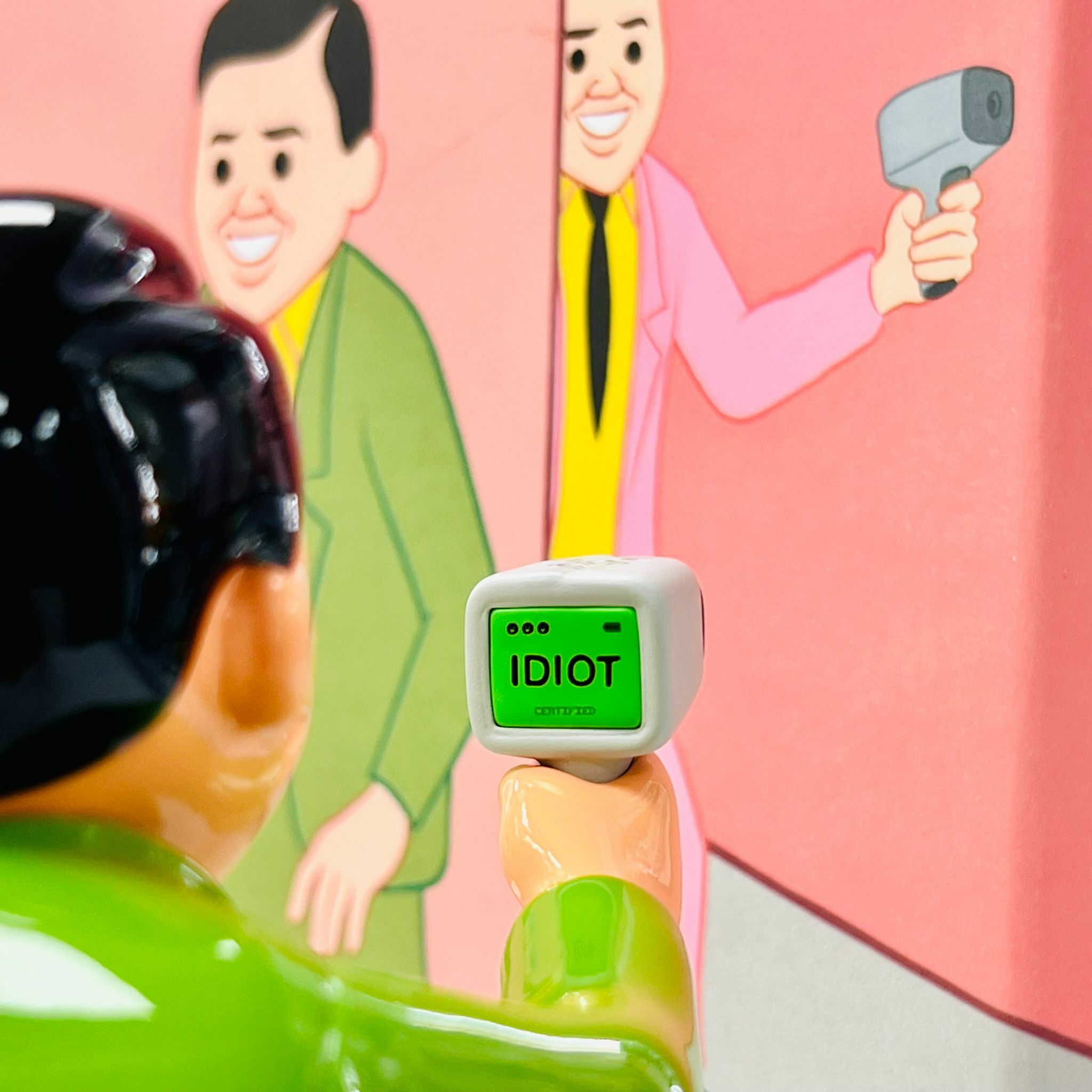 JOAN CORNELLÀ Idiotmeter Man (Green)