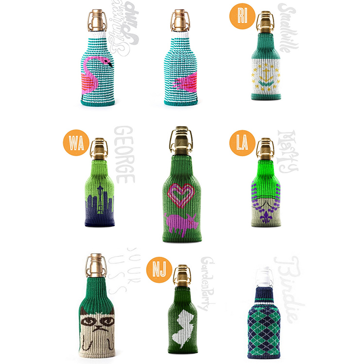 Freaker USA 瓶.壺個性時尚杯套 綠色系