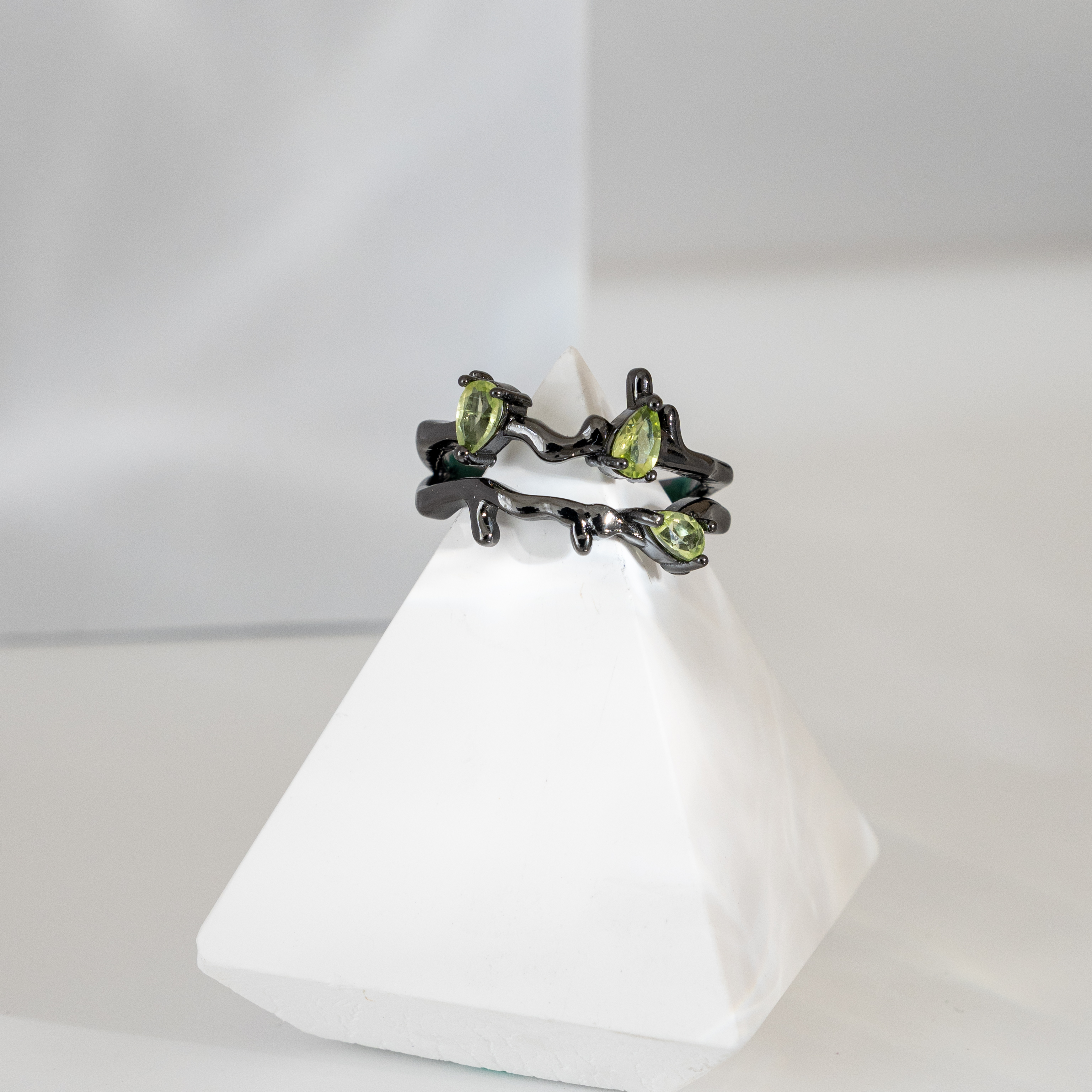 【橄欖石】荊棘戒指