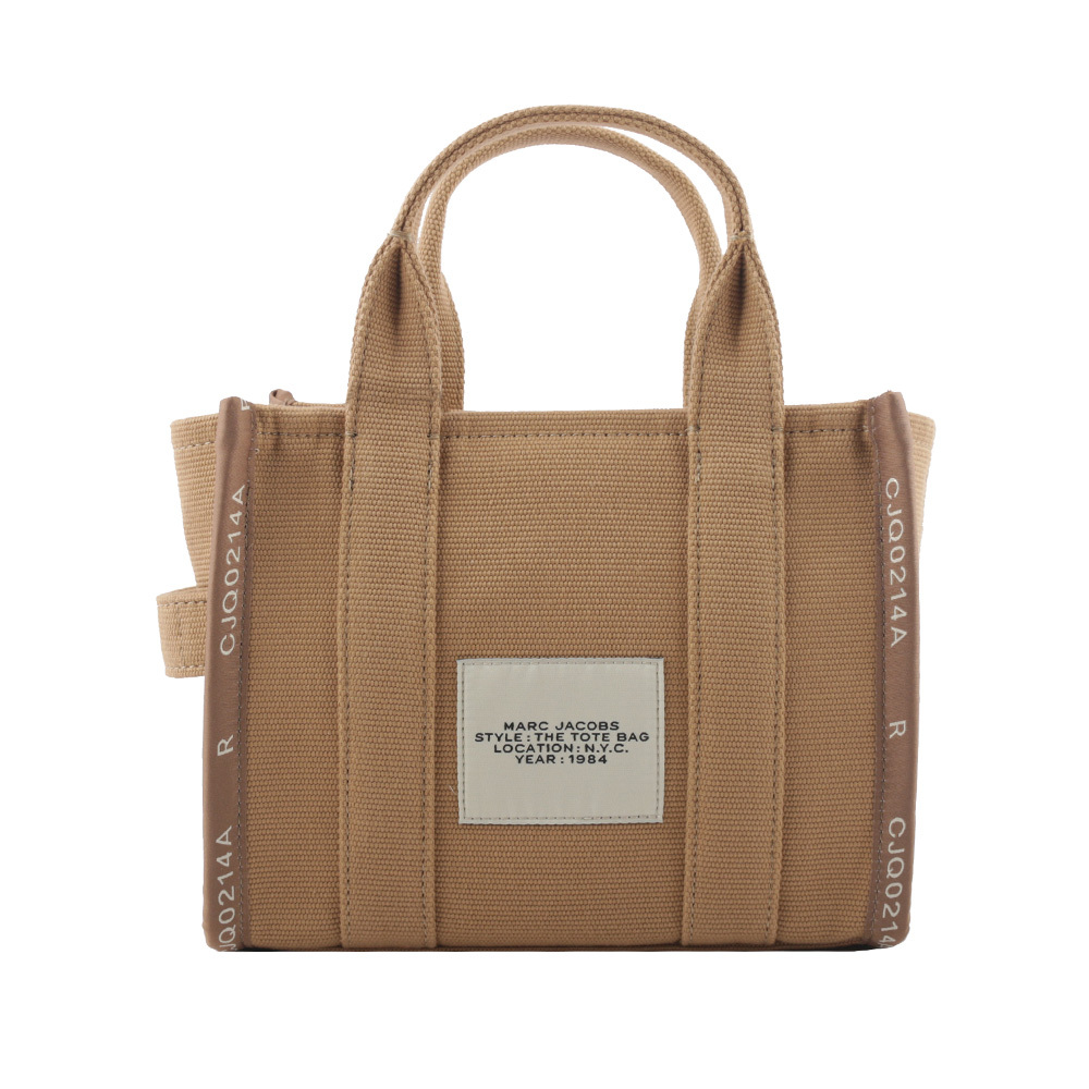 【MARC JACOBS】THE JACQUARD TOTE 雙色小款托特包(駝色) M0017025 230