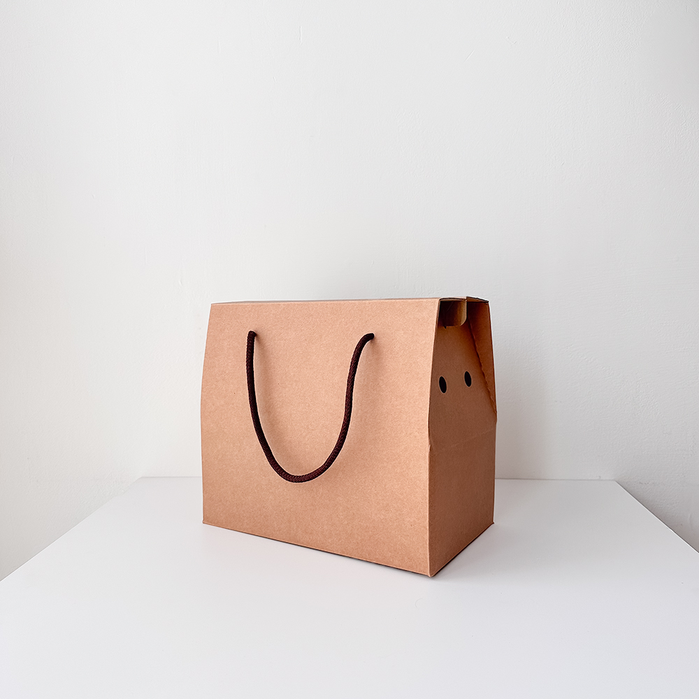 Ｔ型提盒｜牛皮無印｜XL