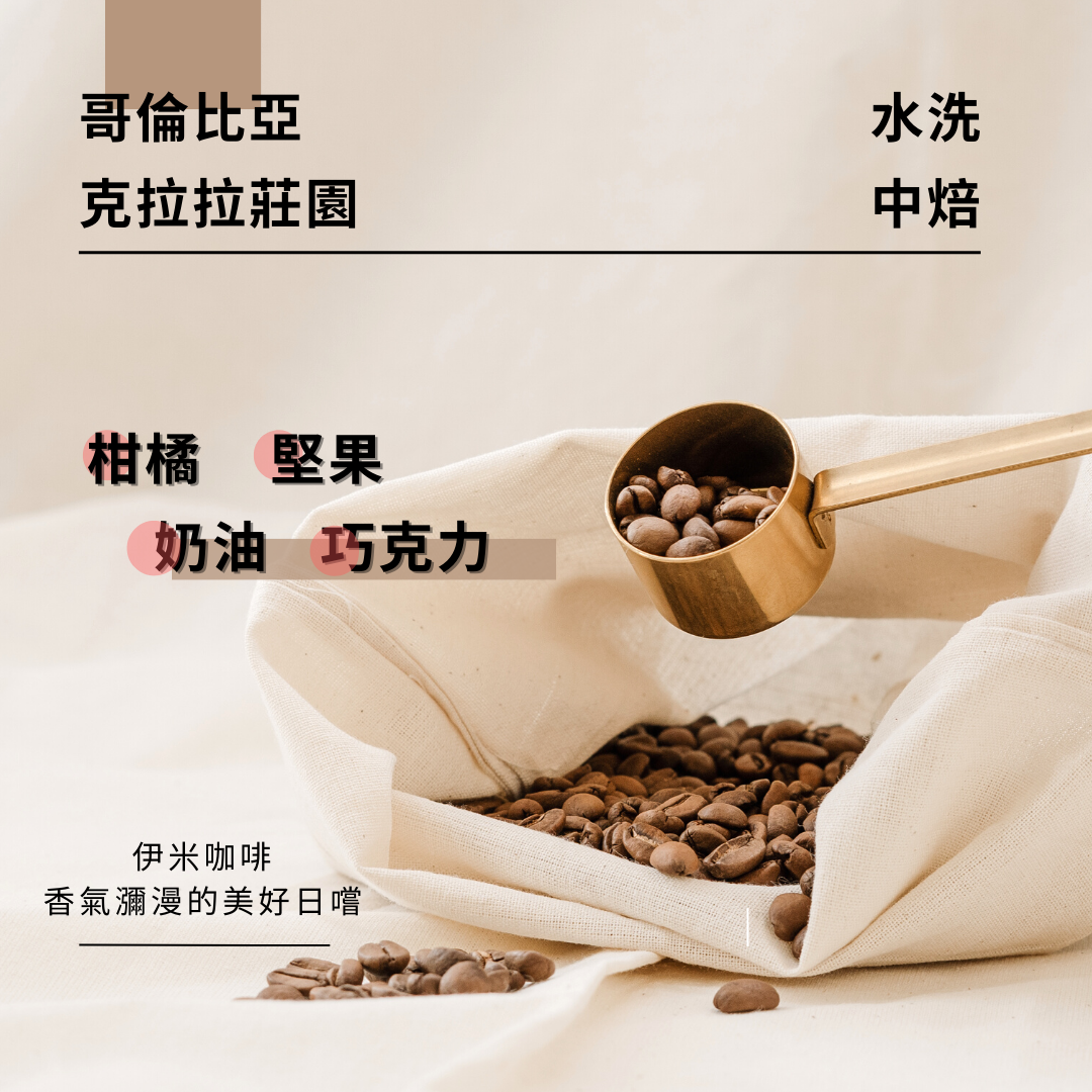 哥倫比亞 克拉拉莊園/半磅