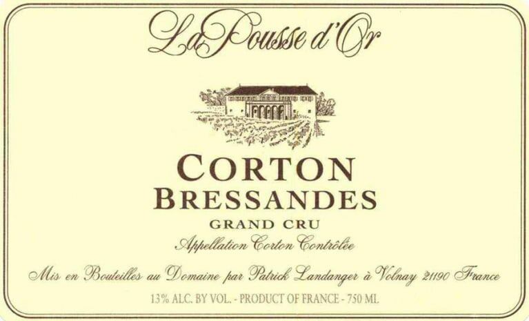 La Pousse d'Or Corton Bressandes Grand Cru 2022