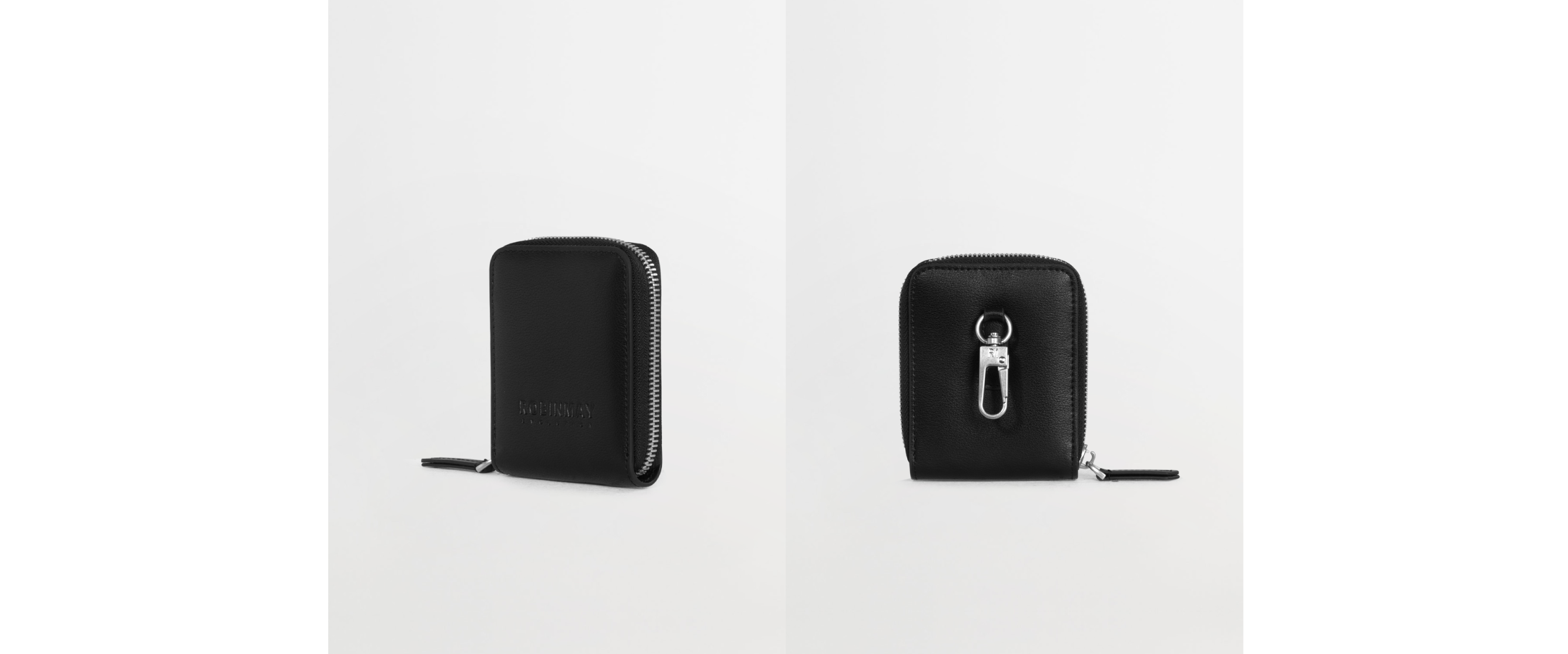 傑特真皮零錢包採用堅韌真皮材質,同時在後方設計萬用掛鉤,將功能性元素巧妙融入零錢包。