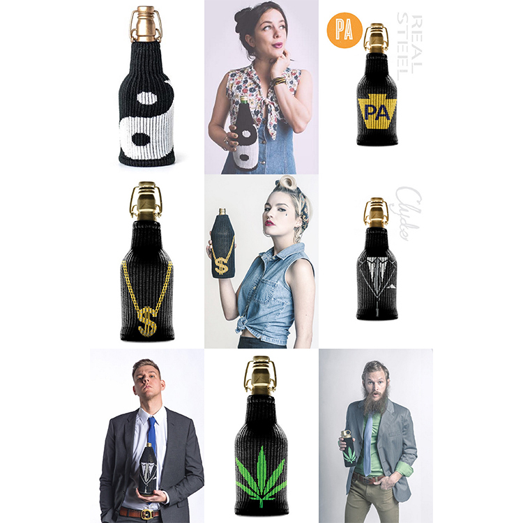 Freaker USA 瓶.壺個性時尚杯套 黑色系