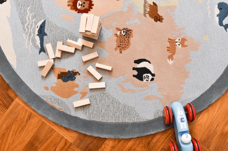 Rug World Map