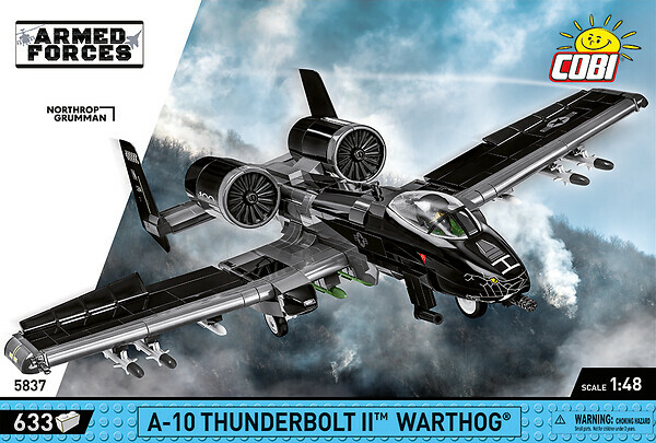 Cobi : Armed Forces 5837 A-10 Thunderbolt II Warthog (633pcs)