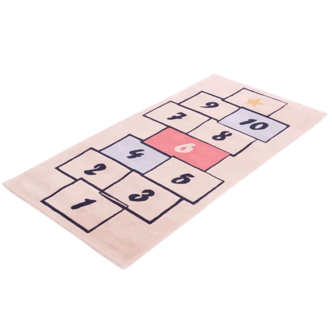 Rug Hopscotch