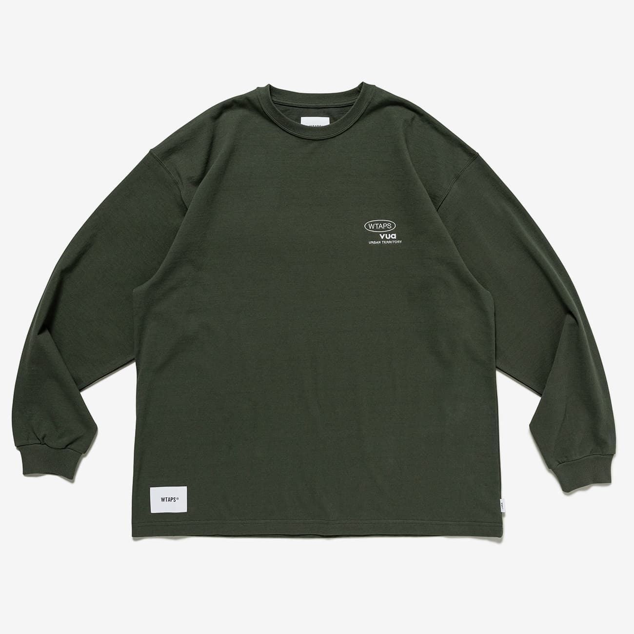 WTAPS 232ATDT-CSM06 AII 01 / LS / COTTON. PROTECT