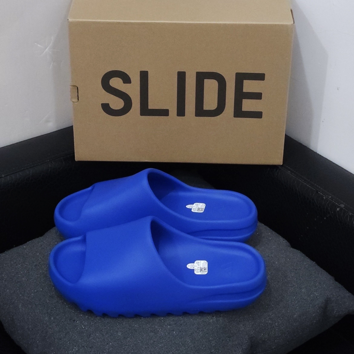 Adidas OG Yeezy Slide Azure 炫藍克萊茵藍ID4133