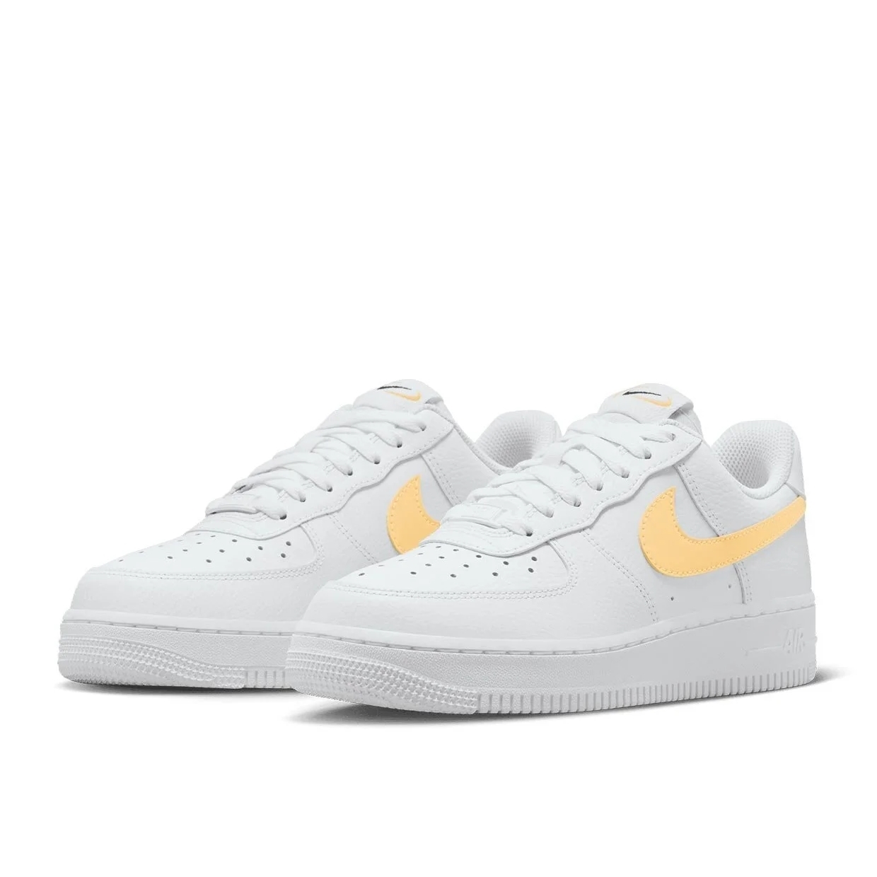 Nike Air Force 1 歐美限定色 哈密瓜黃 白黃 白色 白鞋 AF1 FQ2742-100