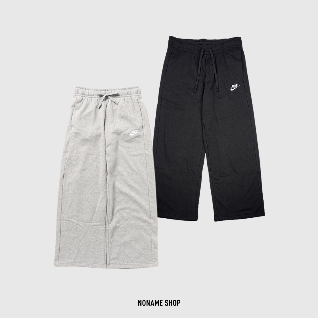 NIKE NSW CLUB FLEEXEC 中腰 寬褲 兩色 (女款)