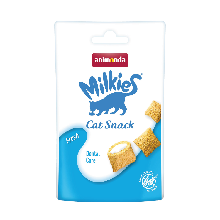 Animonda Milkies Crunchy Snacks 無穀物牛奶夾心餅 (潔齒)