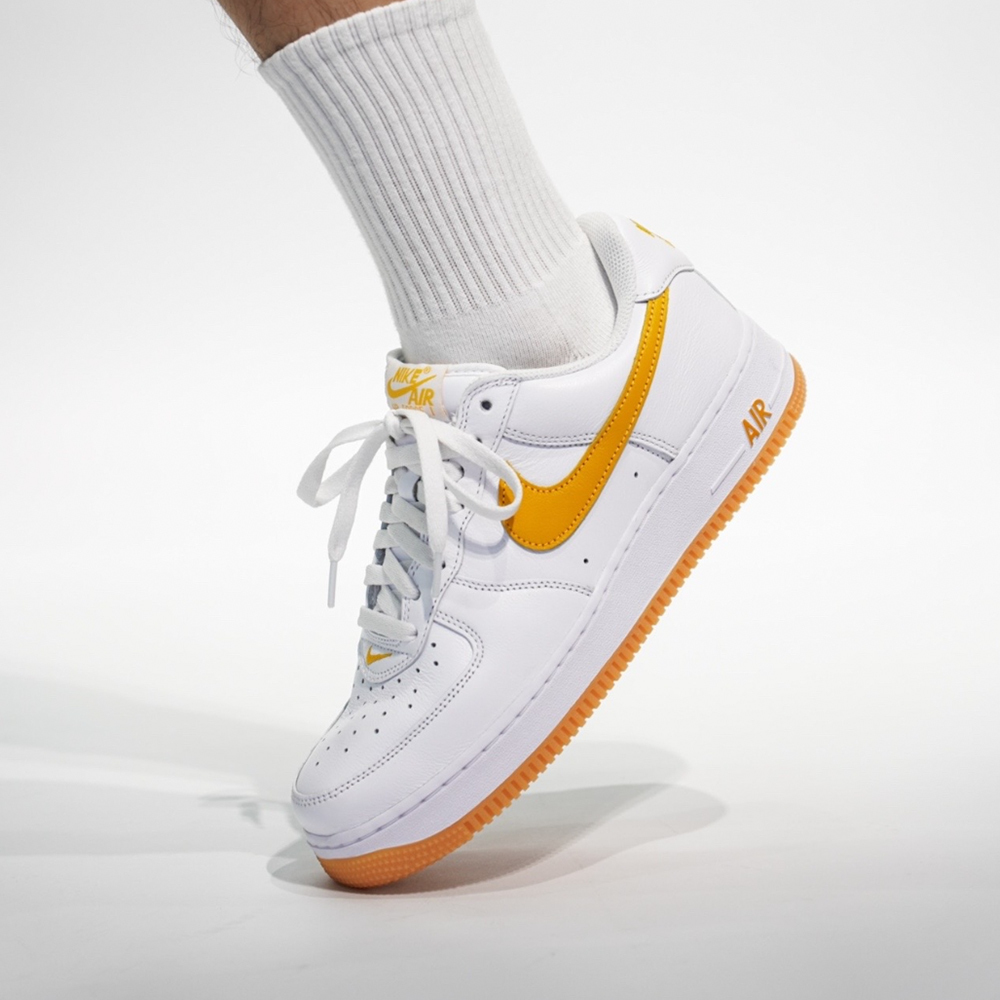 Nike Air Force 1 Low Retro University Gold 大學黃 FD7039-100