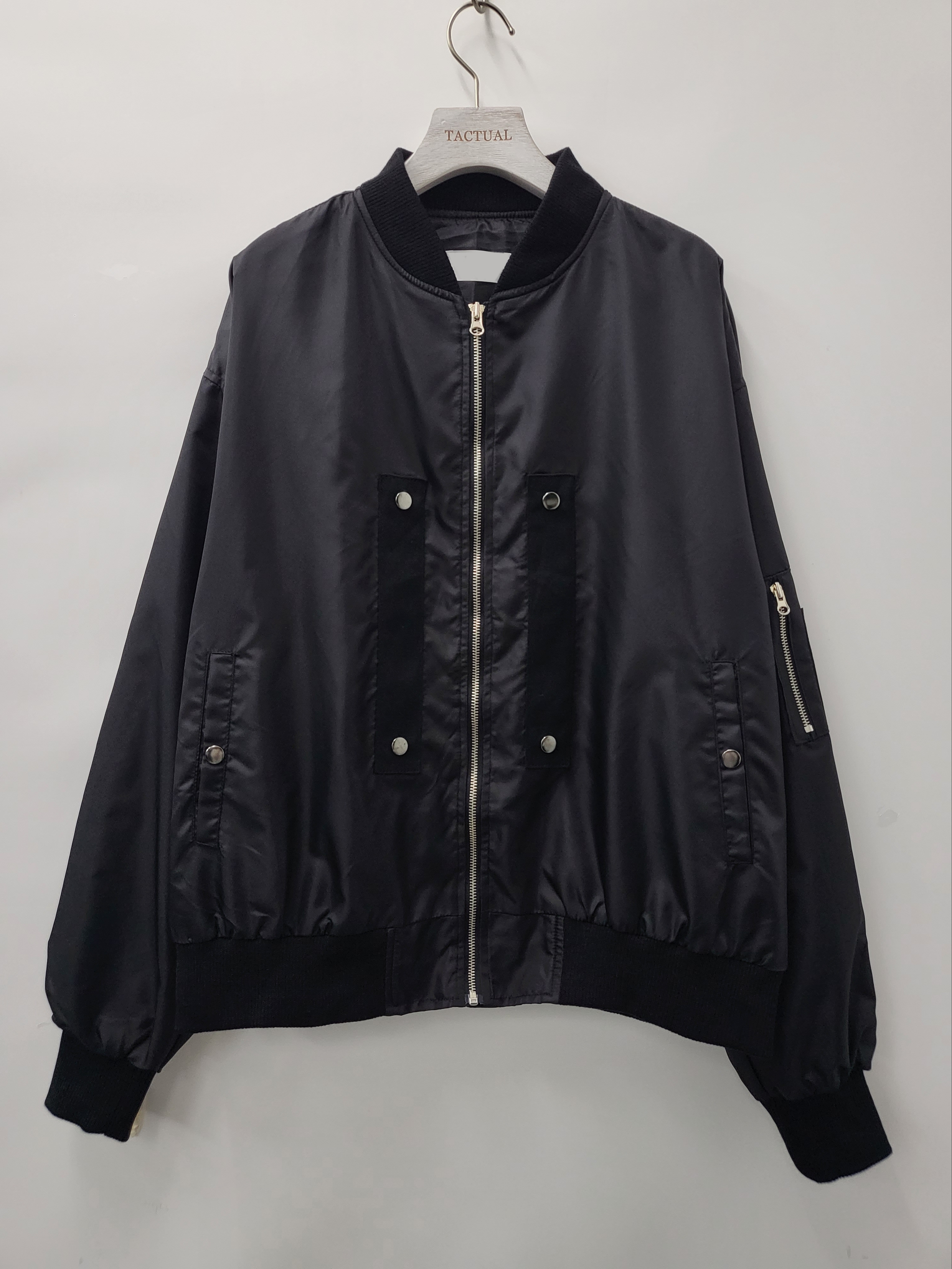 淨色拉鍊外套 JK2393