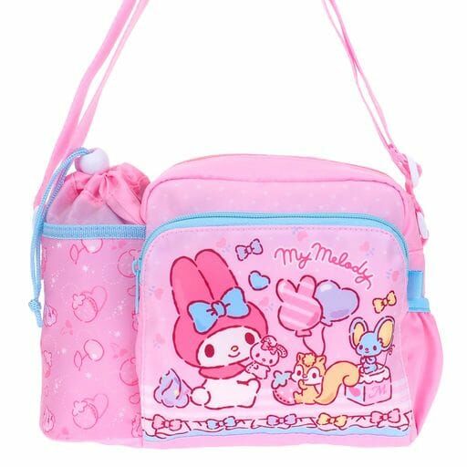 Sanrio小童斜揹袋連水樽格