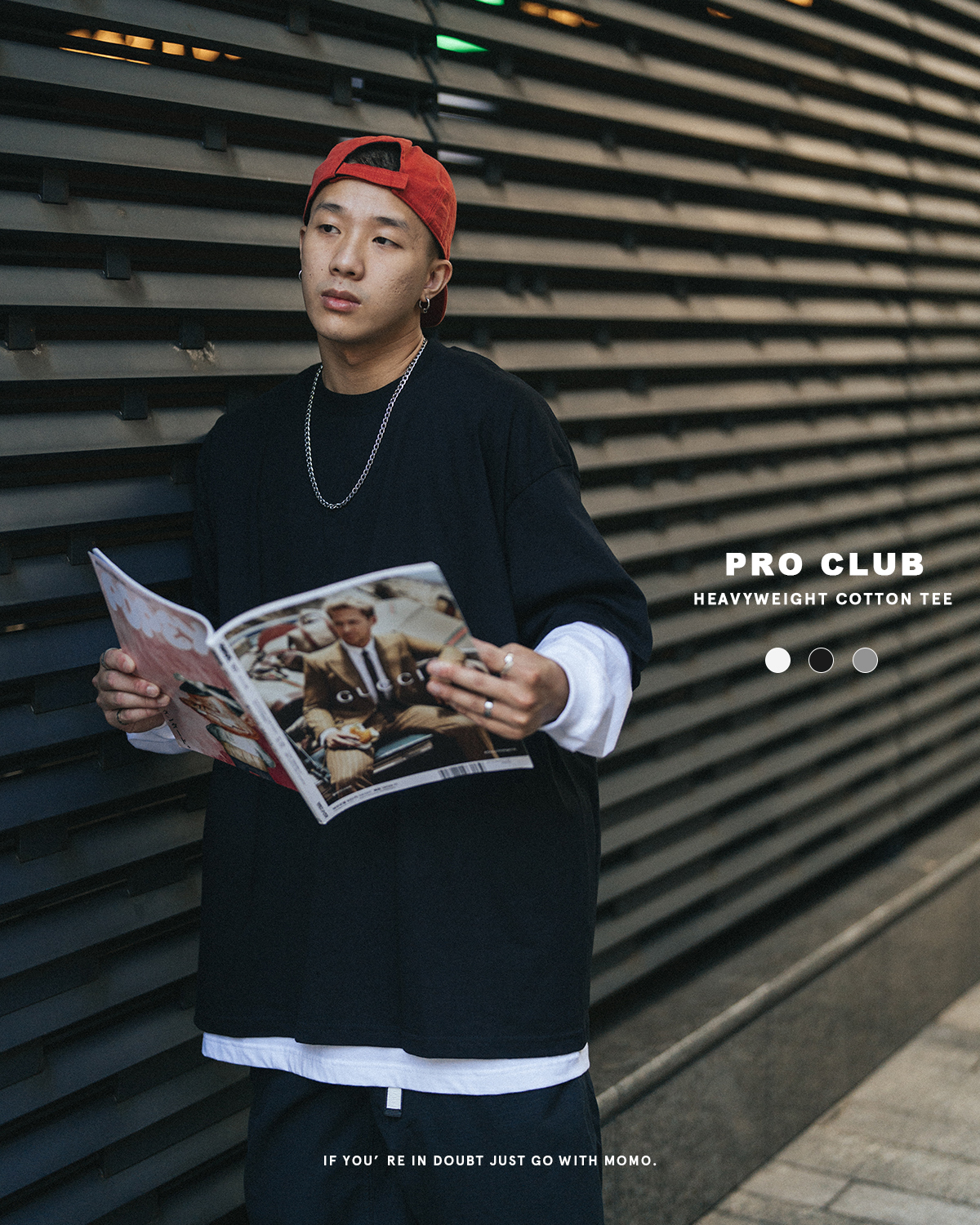 Pro Club Men's Heavyweight Cotton Short 純棉中磅短袖 3色