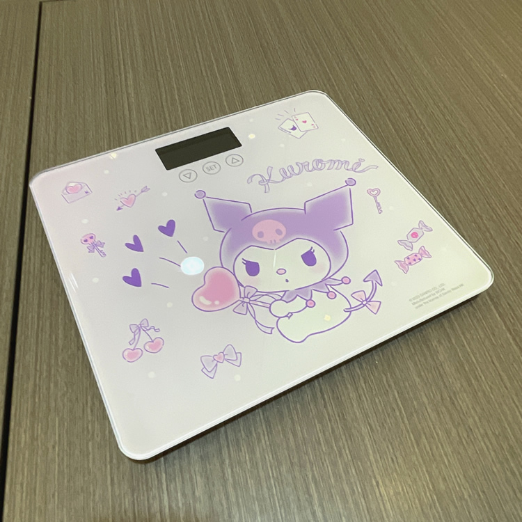 23104-KU Sanrio 公仔智能電子體重計 #WC23 Kuromi
