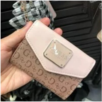 [S] GUESS ENVELOPE KEYCHAIN,NATURAL LOGO, 885503051304 (SGU454)