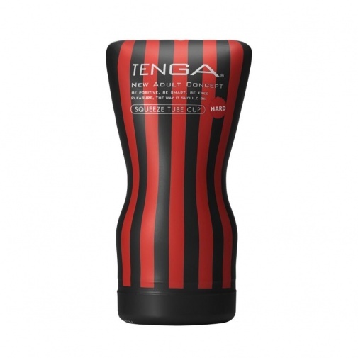 Tenga 軟管飛機杯-黑色刺激型 Squeeze Tube Cup