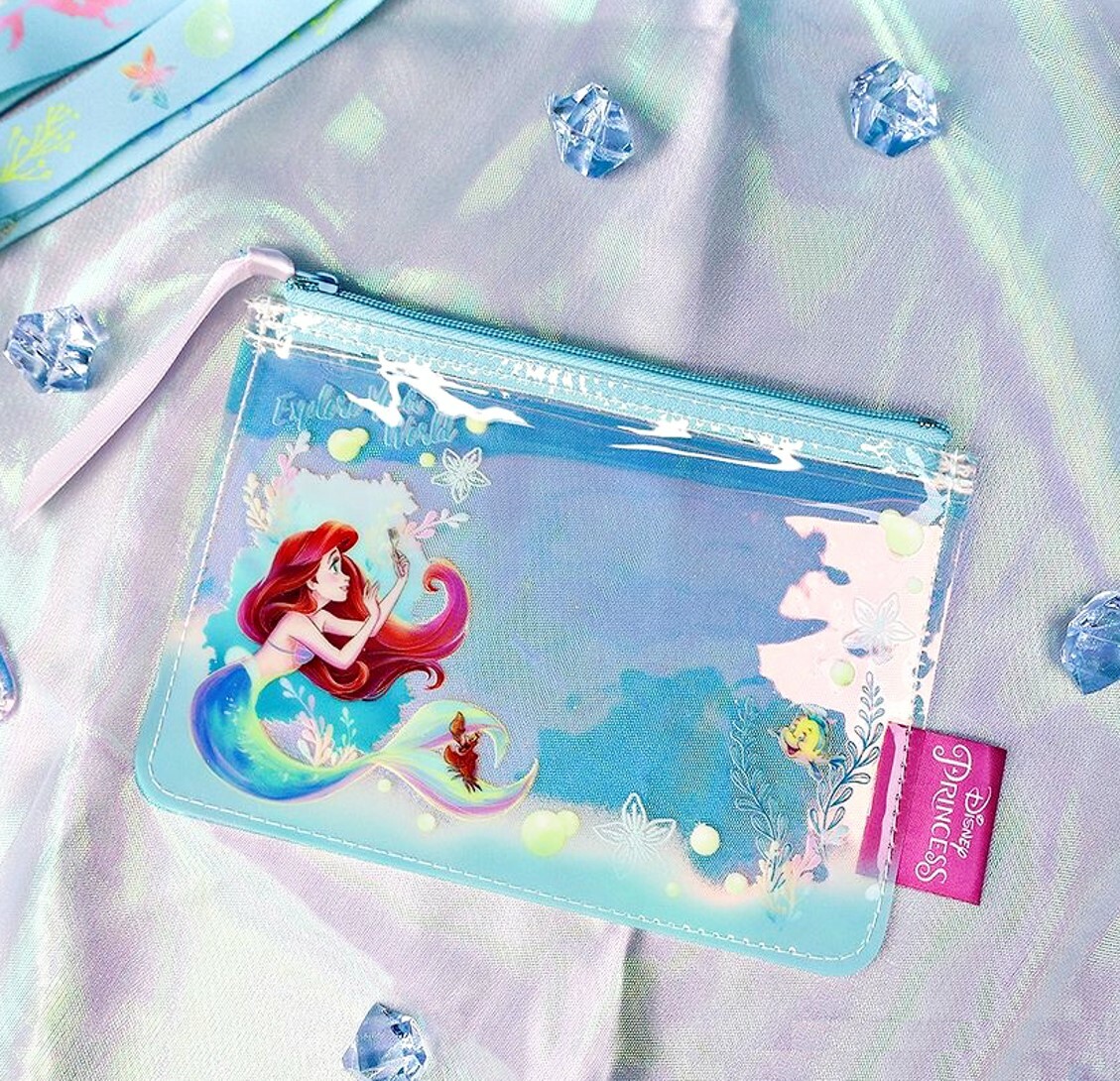 迪士尼公主 - 幻彩多用化妝袋-美人魚