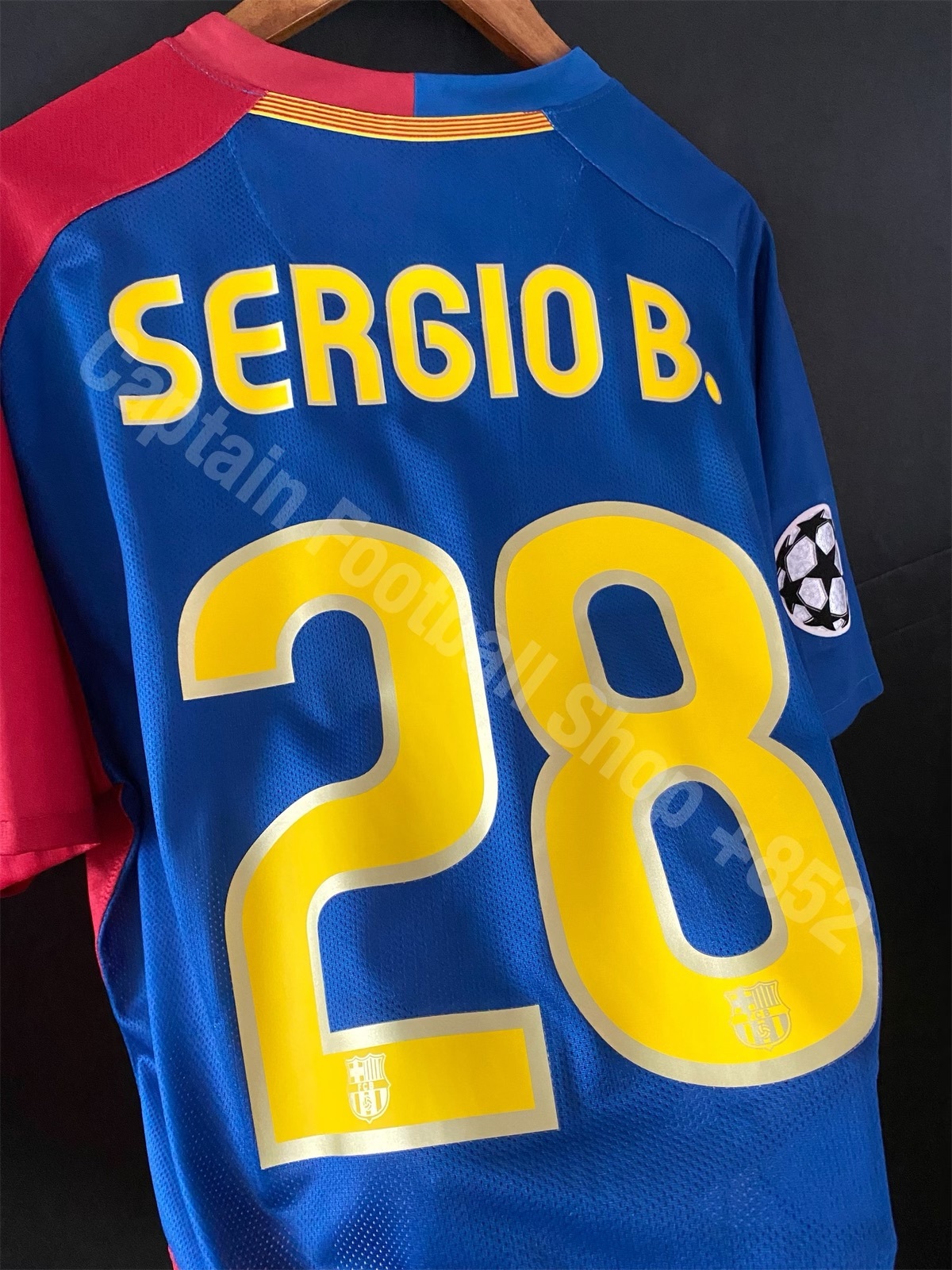 FC Barcelona 2008-2009 Nike UEFA Champions League Home