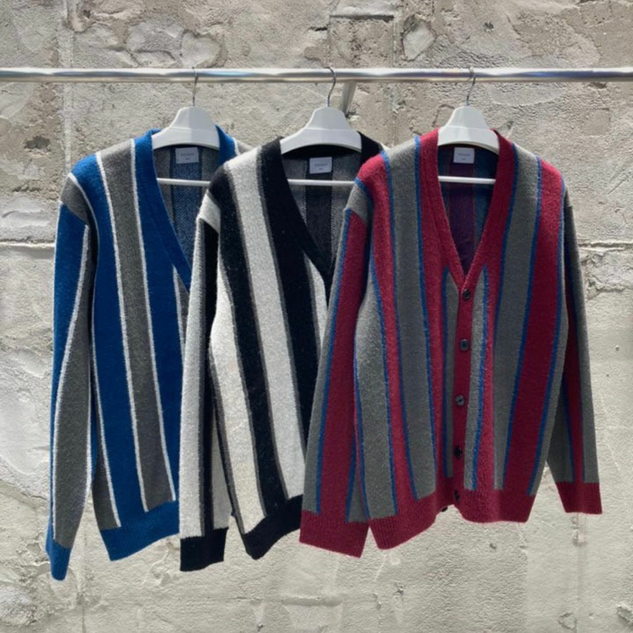 直紋開胸針織外套WEEKEND-016JK