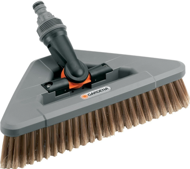 "GARDENA" 德國三角清潔刷(360°旋轉)(挂裝/精製開絨毛)(2個/盒)-[5560]