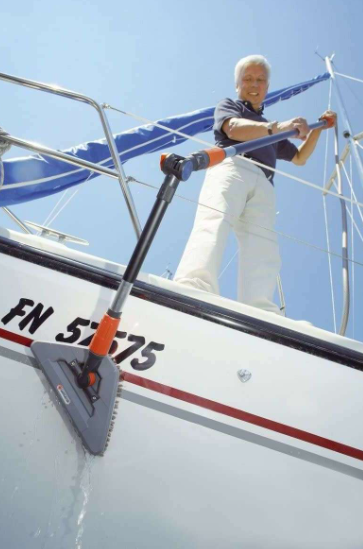 "GARDENA" 德國三角清潔刷(360°旋轉)(挂裝/精製開絨毛)(2個/盒)-[5560]