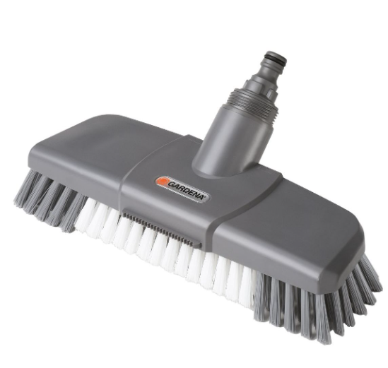 "GARDENA" 德國戶外清潔刷(挂裝/PVC硬毛)(2個/盒)-[5568]