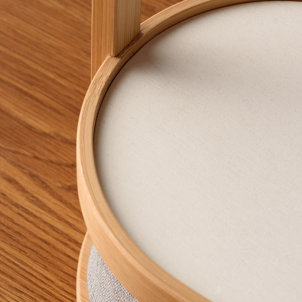 中間使用通過 SGS 檢測的珪藻土淺盤,可用來放置陰乾洗好的咖啡杯、壺等