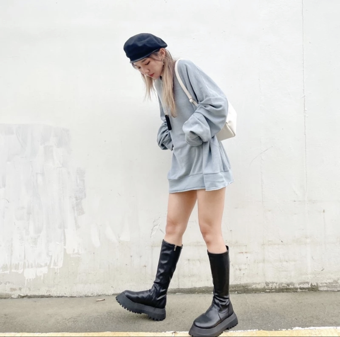 6色雙面毛邊衛衣(B00033)