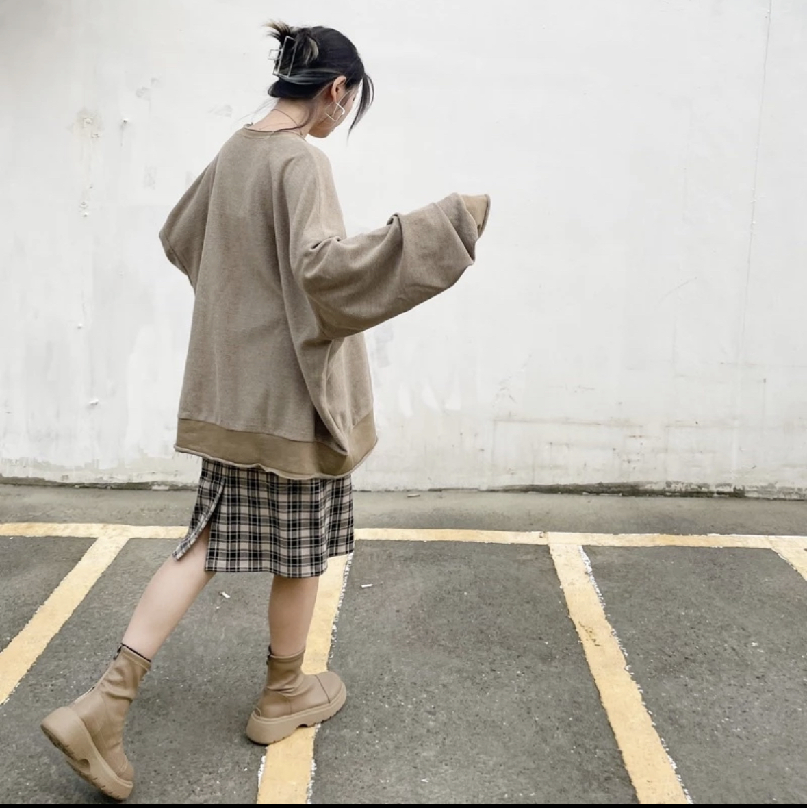 6色雙面毛邊衛衣(B00033)