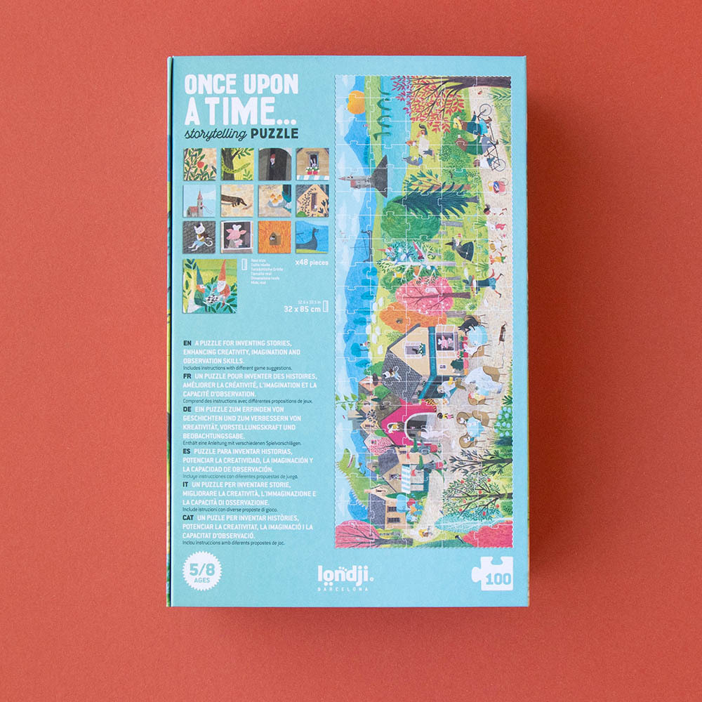 西班牙Londji 小村莊故事找找看拼圖