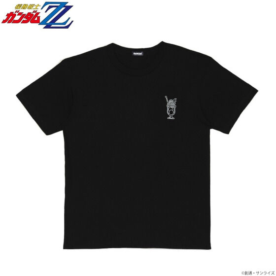Pbandai 預訂2023/11月 機動戦士ガンダムZZ エルピー・プルシリーズ Tシャツ ブラック