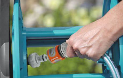 "GARDENA" 德國30m4分喉挂墻式喉架套裝(帶挂墻碼)(1套/盒)-[8009-33]