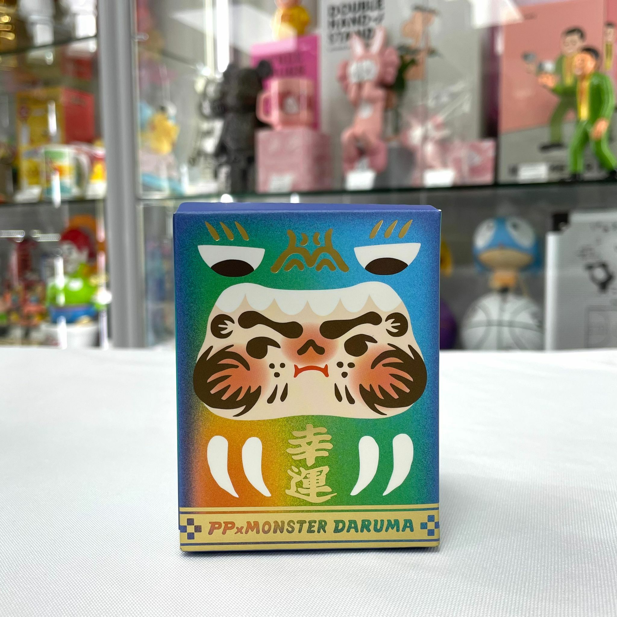 PP X MONSTER Rainbow Daruma Blind Box (6 Blind Boxes in 1 Box)  ( TOY ZORE PLUS )