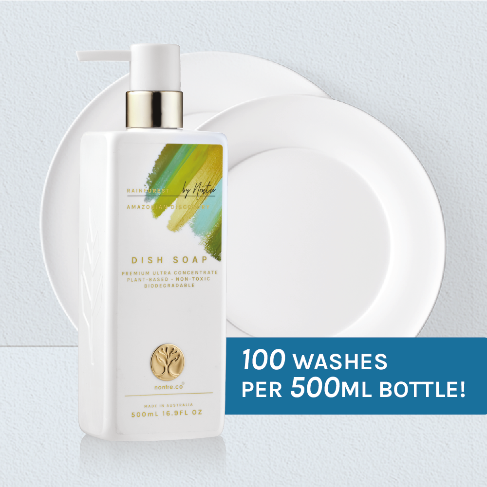 Nontre - 優質高濃縮洗碗液 熱帶雨林風格, 500毫升
