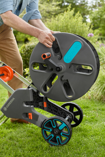 "GARDENA" 德國喉架L(帶滑輪)(淨架)(1套/盒)-[18520]