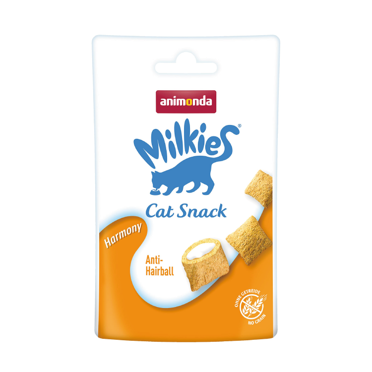 Animonda Milkies Crunchy Snacks 無穀物牛奶夾心餅 (去毛球)