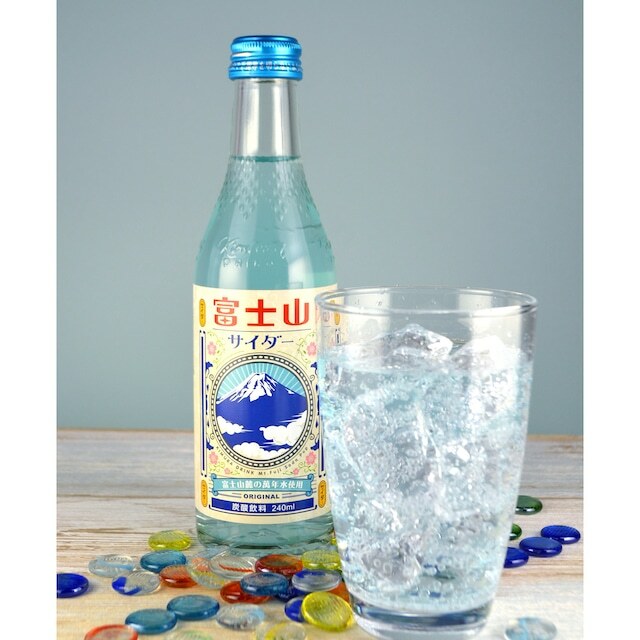 富士山汽水-梳打汽水-240ml-[日本直送]