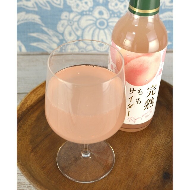 完熟水蜜桃汽水-梳打汽水-240ml-[日本直送]