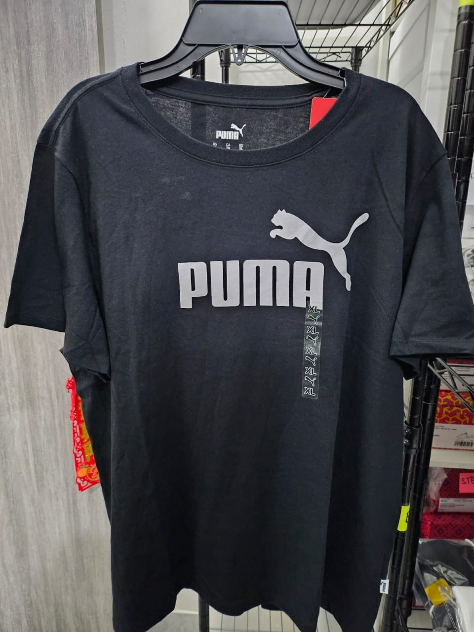 [S] PUMA ESS LOGO TEE,PUMA BLACK, 67874701-PUMA BLACK (SPM57)