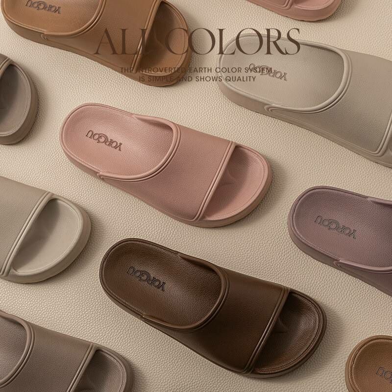 日系莫蘭迪勃肯室内外拖鞋